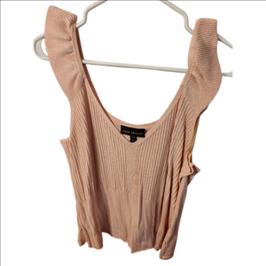 Lane Bryant Pink Knit Tank Top Women's